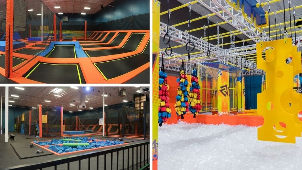 Trampoline Park Ankeny, family fun Des Moines, birthday party VR gaming center